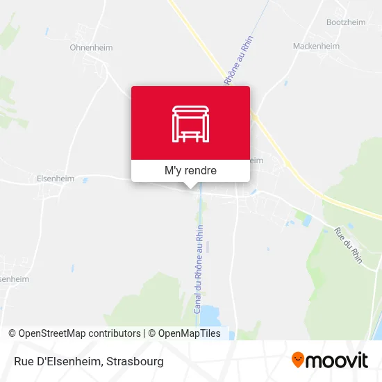 Rue D'Elsenheim plan