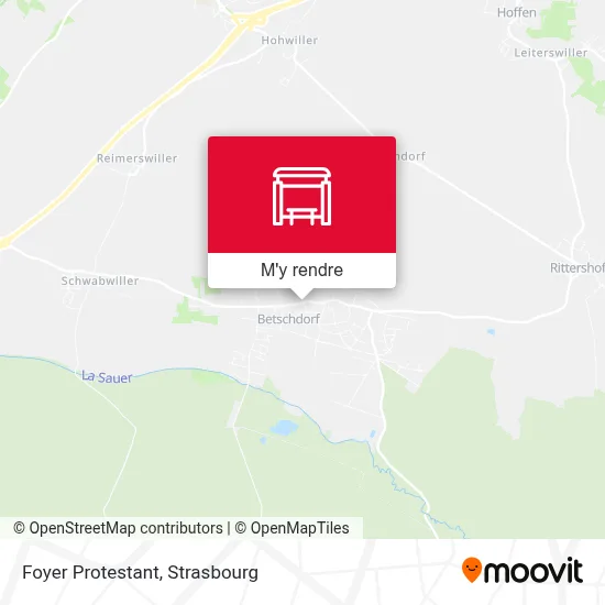 Foyer Protestant plan