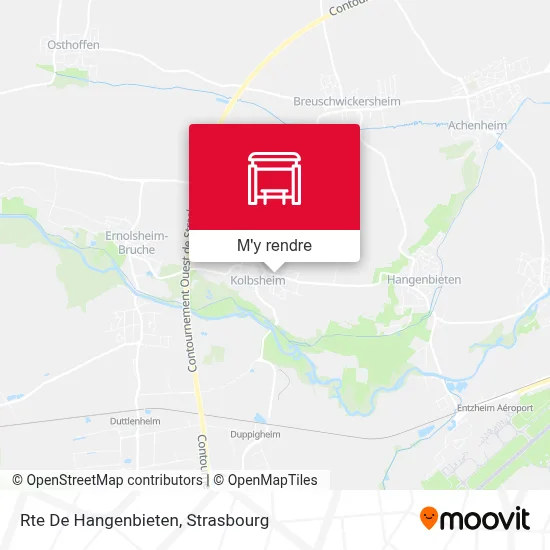 Rte De Hangenbieten plan
