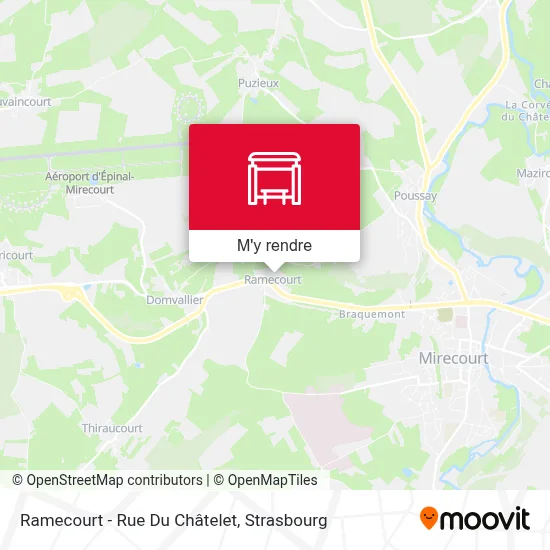 Ramecourt - Rue Du Châtelet plan