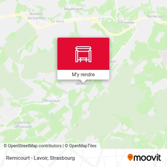 Remicourt - Lavoir plan