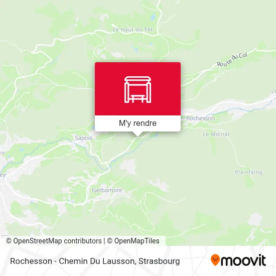 Rochesson - Chemin Du Lausson plan