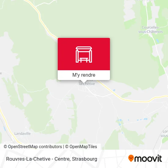 Rouvres-La-Chetive - Centre plan