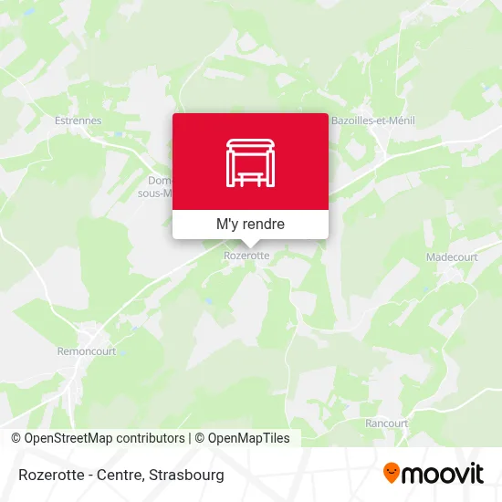 Rozerotte - Centre plan