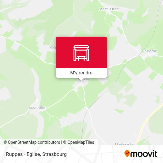 Ruppes - Eglise plan