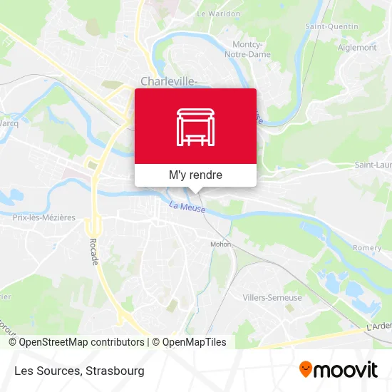 Les Sources plan