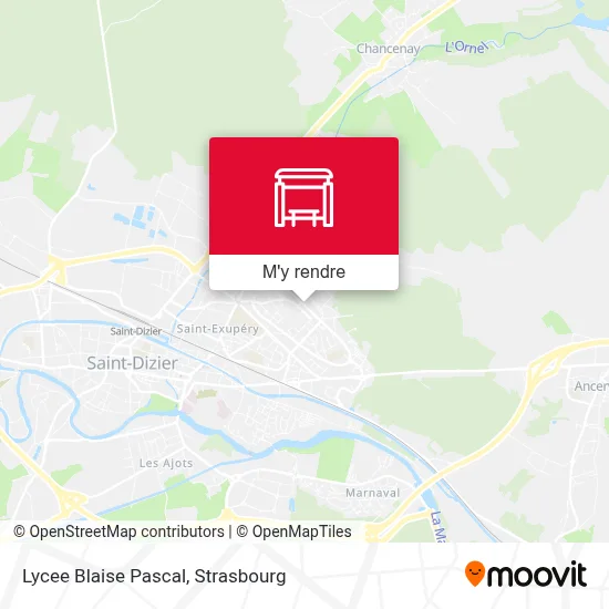Lycee Blaise Pascal plan