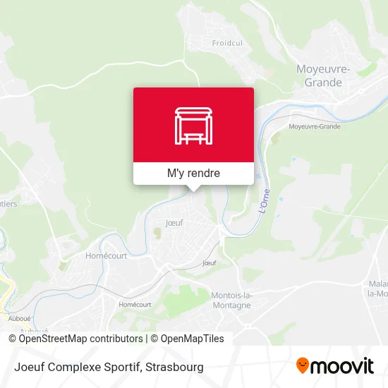 Joeuf Complexe Sportif plan