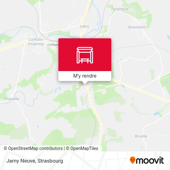 Jarny Neuve plan