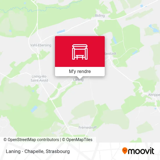 Laning - Chapelle plan