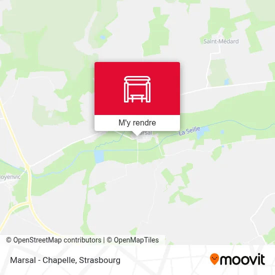 Marsal - Chapelle plan