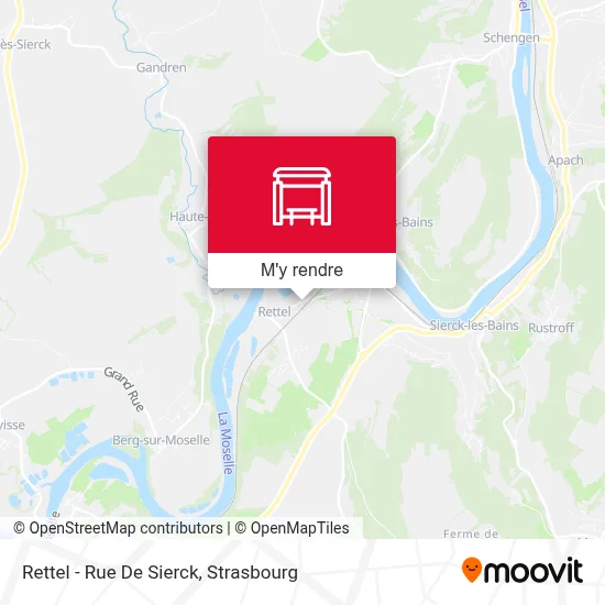 Rettel - Rue De Sierck plan