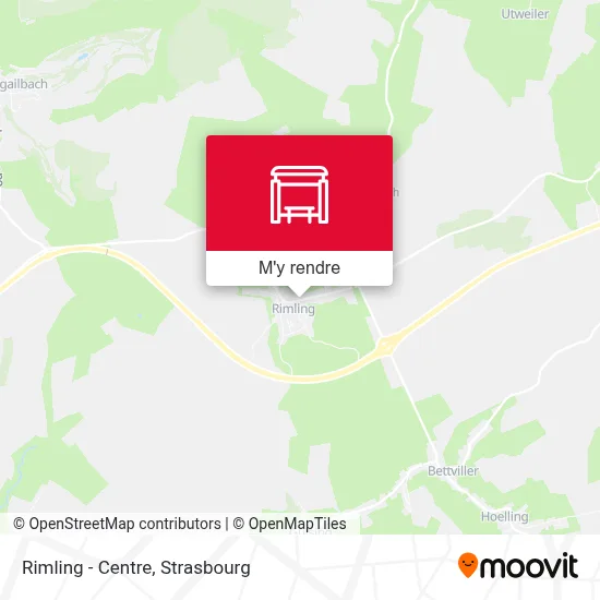 Rimling - Centre plan