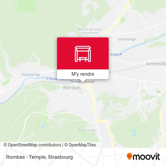 Rombas - Temple plan