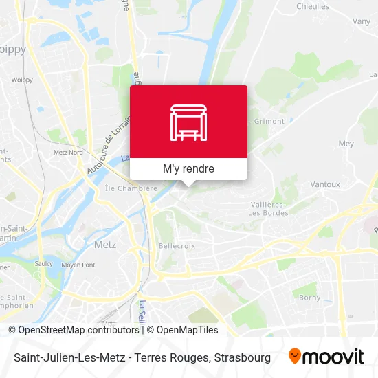 Saint-Julien-Les-Metz - Terres Rouges plan