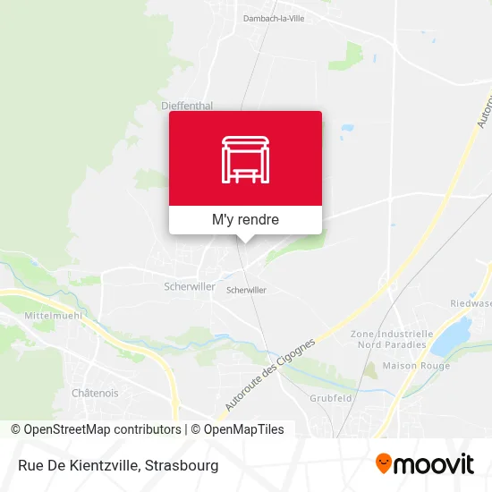Rue De Kientzville plan