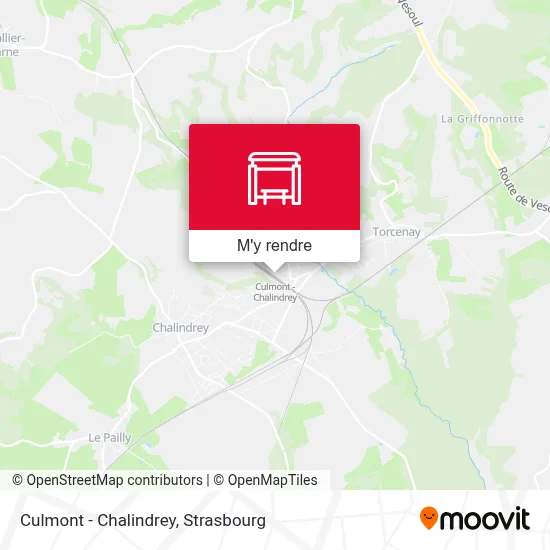 Culmont - Chalindrey plan