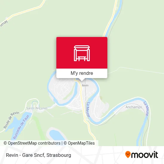 Revin - Gare Sncf plan