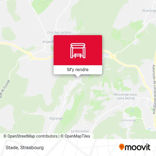 Stade plan