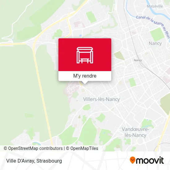 Ville D'Avray plan