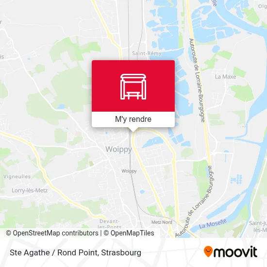 Ste Agathe / Rond Point plan