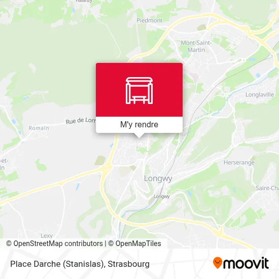 Place Darche (Stanislas) plan