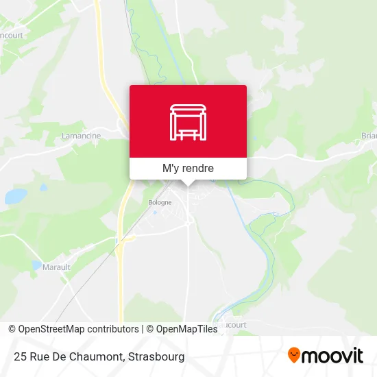 25 Rue De Chaumont plan