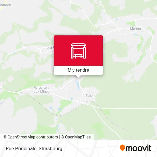 Rue Principale plan
