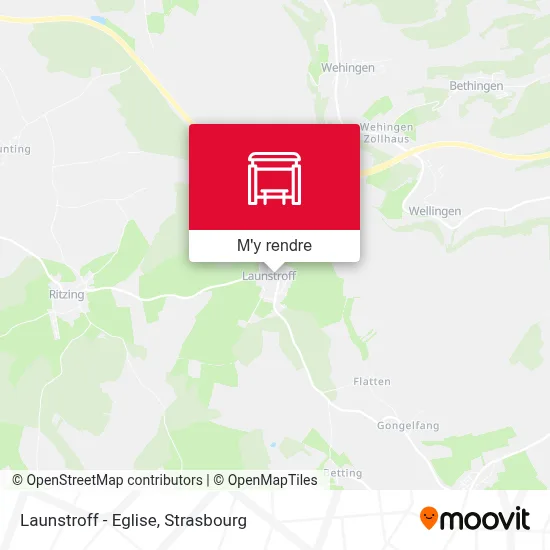 Launstroff - Eglise plan