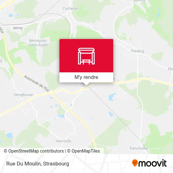 Rue Du Moulin plan