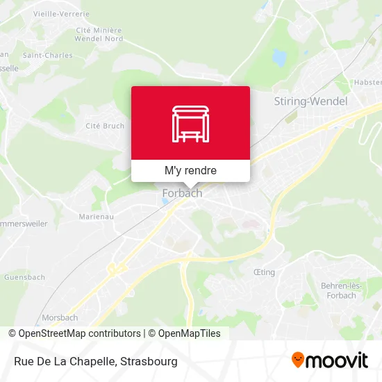Rue De La Chapelle plan
