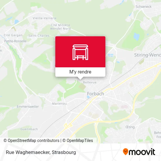 Rue Waghemaecker plan