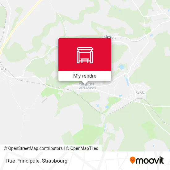 Rue Principale plan
