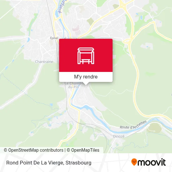 Rond Point De La Vierge plan