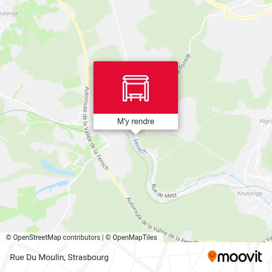 Rue Du Moulin plan