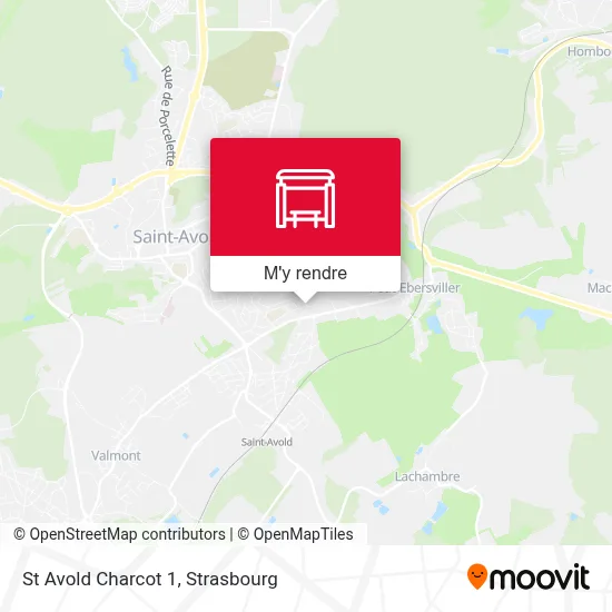 St Avold Charcot 1 plan