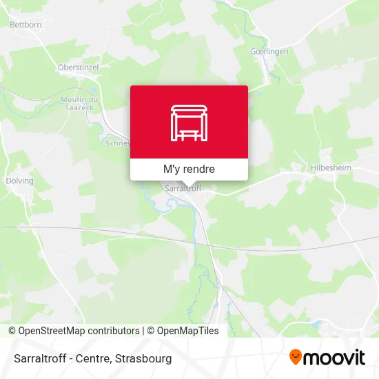 Sarraltroff - Centre plan