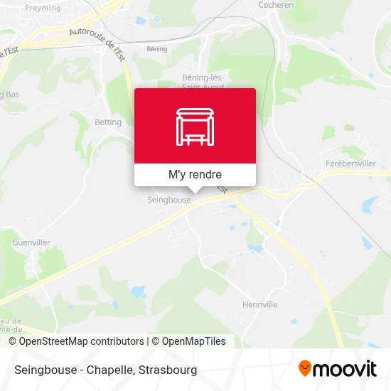 Seingbouse - Chapelle plan