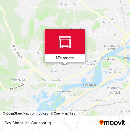 Scy-Chazelles plan