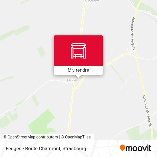 Feuges - Route Charmont plan
