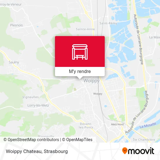 Woippy Chateau plan