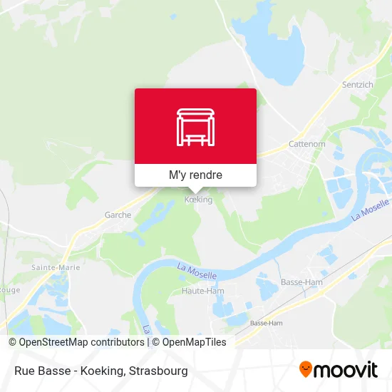 Rue Basse - Koeking plan