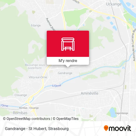 Gandrange - St Hubert plan