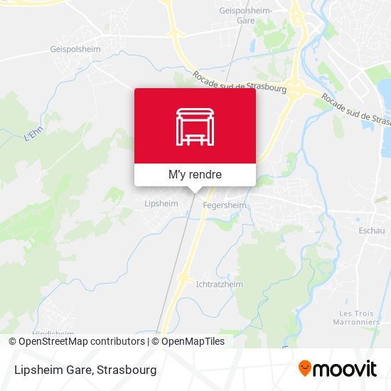 Lipsheim Gare plan
