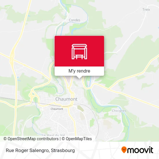 Rue Roger Salengro plan