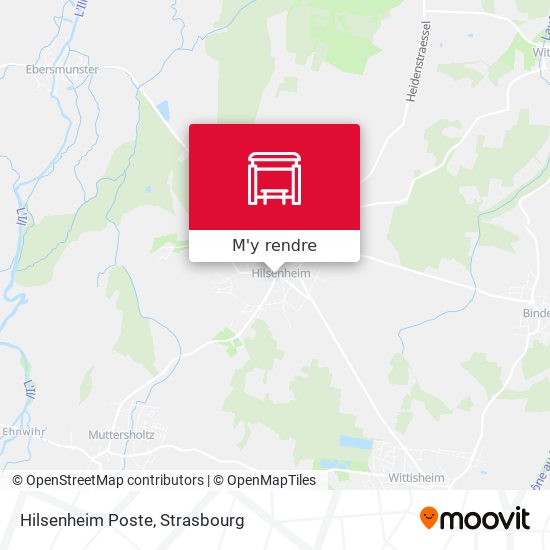 Hilsenheim Poste plan