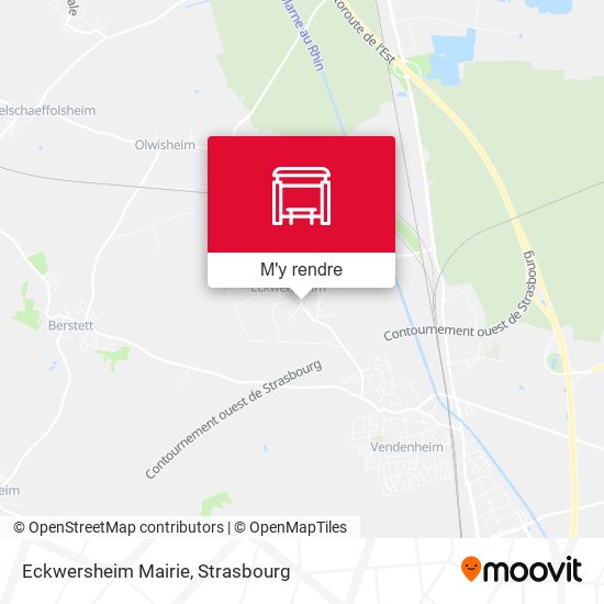 Eckwersheim Mairie plan