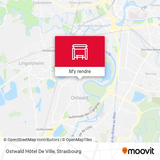 Ostwald Hôtel De Ville plan