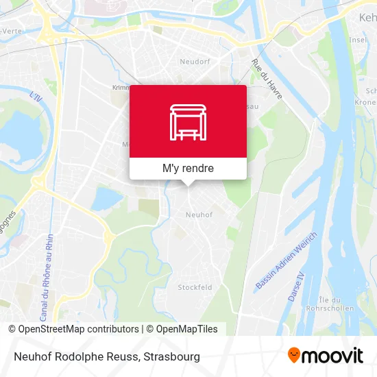 Neuhof Rodolphe Reuss plan