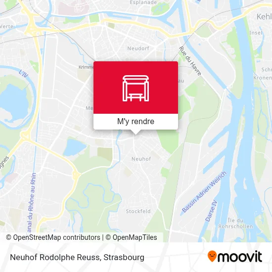 Neuhof Rodolphe Reuss plan